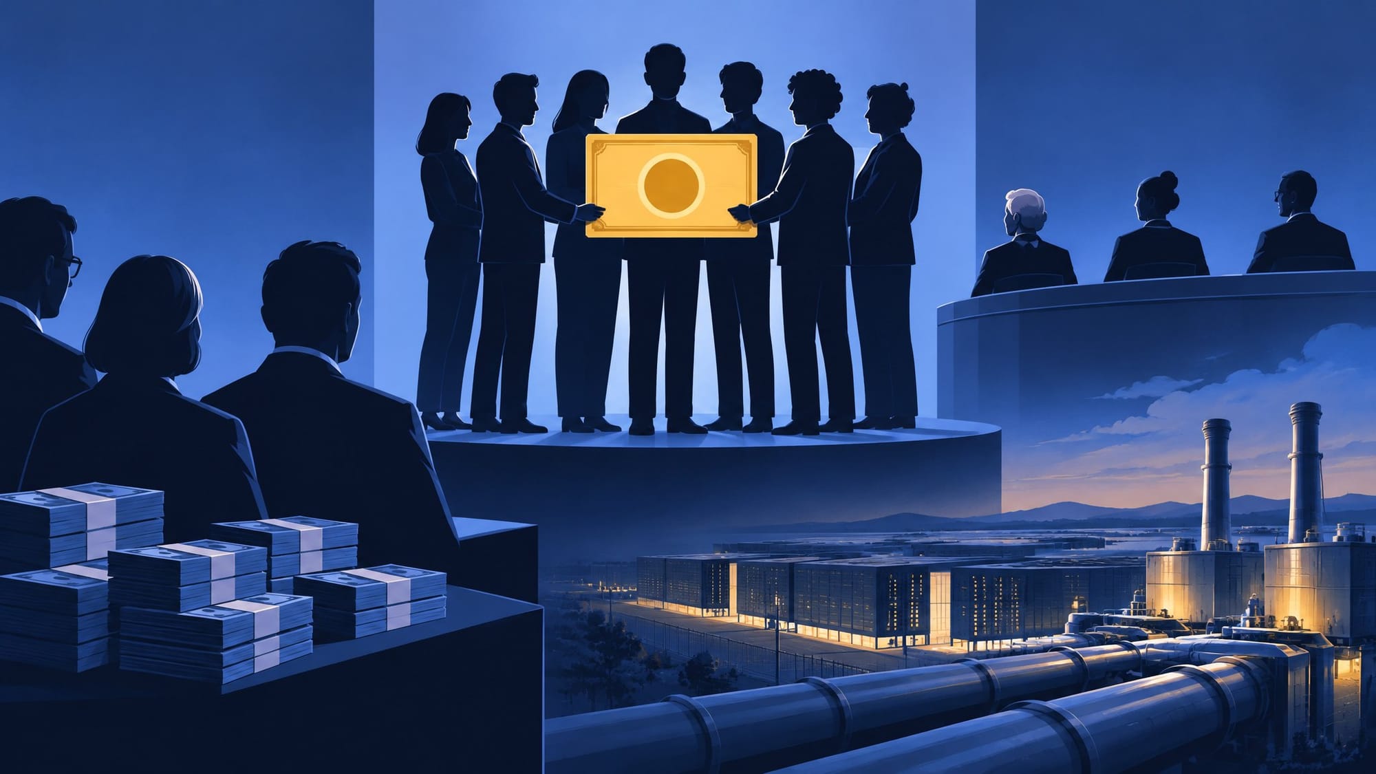 Illustration for the story: Anthropic's Public Filing Puts Ordinary Shareholder Voting Control in One Golden Share and Gas in the Risk Factors
