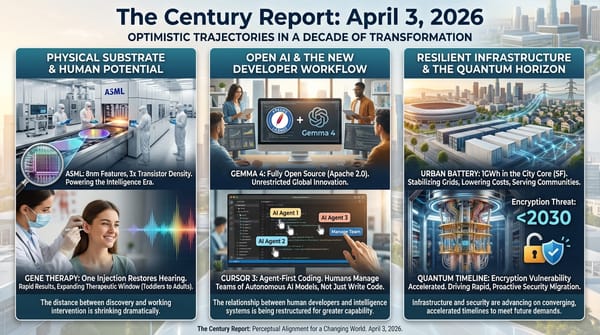 ASML 8nm lithography and Google Gemma 4 Apache 2.0 release, quantum computing encryption threat and gene therapy restoring hearing, urban gigawatt-hour battery.